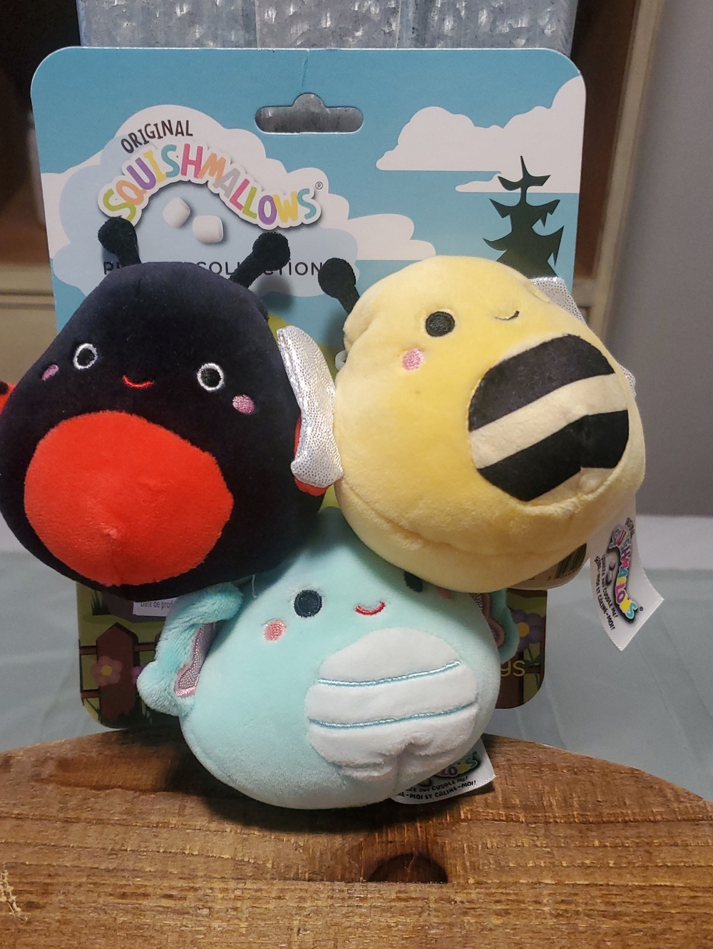 3 Squishmallows Pet Squeaker Toys